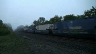 preview picture of video 'Three Awesome Days of Trains in Upstate NY - Day 2 Part 1 (8/18/2012)'