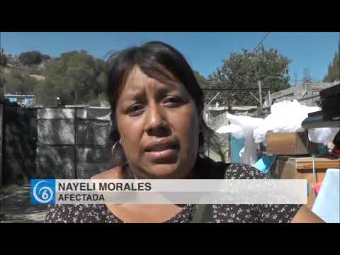 Denuncian anomalías en desalojo de una madre y sus dos hijas en Santa Bárbara, Ixtapaluca