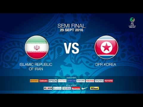 #AFCU16 M29 Islamic Republic of Iran vs DPR Korea (Semi final #2) - News Report