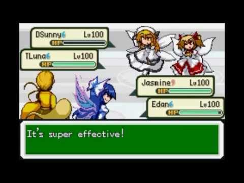 Touhoumon 1.8 Enhanced Personal Team Vs Trainer Red (now with creepy Layla)