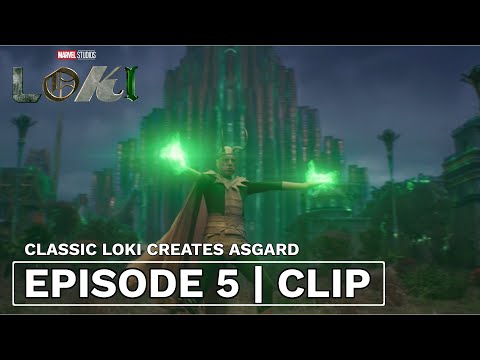 Classic Loki - Creates Asgard | LOKI EPISODE 5 HD CLIP