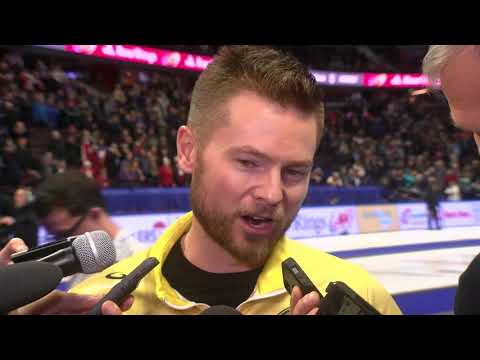 2017 Tim Hortons Roar of the Rings - Media Scrum - Men's Gold Medal