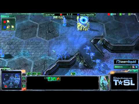 Game 1 - mouz.HasuObs vs Liquid`HuK - TSL3 Ro32 Match 7
