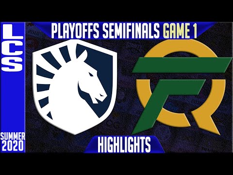 TL vs FLY Highlights Game 1 | LCS Summer 2020 Playoffs Semifinals | Team Liquid vs FlyQuest G1
