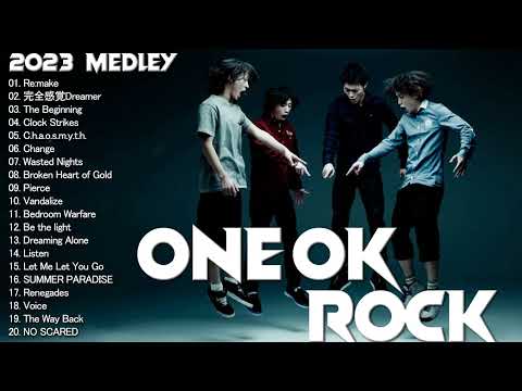《JRock》 ONE OK ROCK メドレー🎸🥁2023 年の JRock コレクション