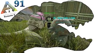 ARK Survival Evolved Gameplay - S2 Ep91 - Doedicurus Breeding - Let's Play