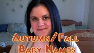 Autumn BABY NAMES