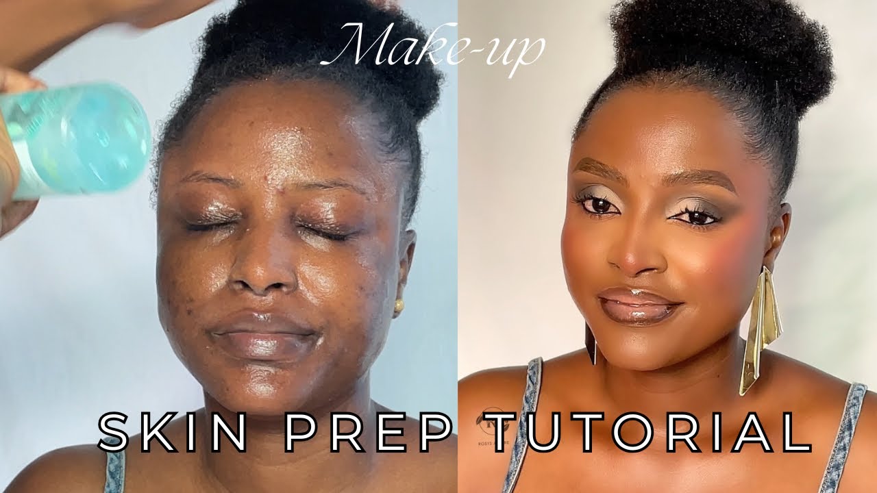 BEST SKIN PREP FOR MAKEUP |TUTORIAL| HARMATTAN/WINTER szn✨#skinprep  #youtube #makeuptutorial
