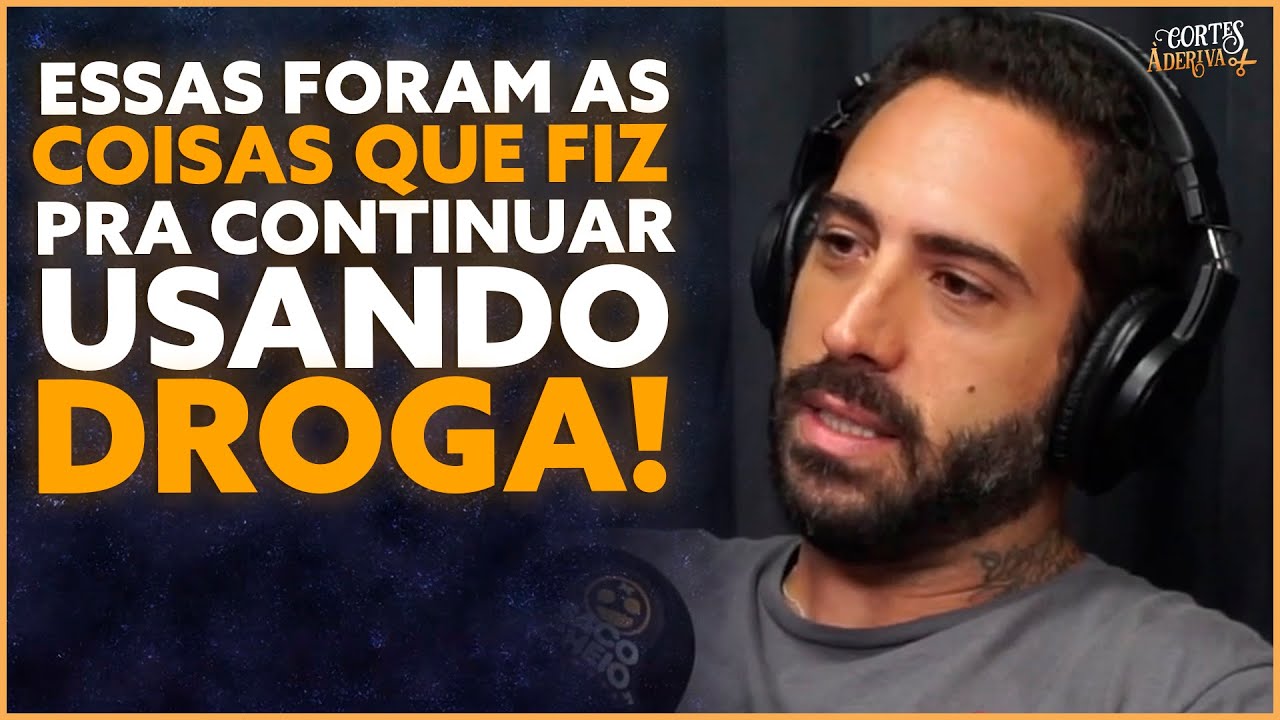 EX-DEPENDENTE QUÍMICO RELATA SUA EXPERIÊNCIA COM DROGAS | À Deriva Podcast