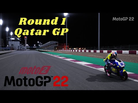 MotoGP 22 PS5 Gameplay | Career Mode Walkthrough Part 22, Moto2 Round 1 Qatar GP.
