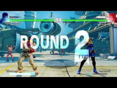 STREET FIGHTER V Ryu vs Karin