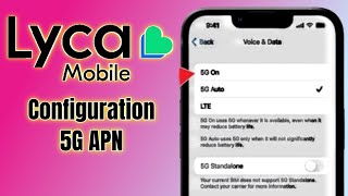 how to internet configuration 4G to 5G Lycamobile | lyca Mobile APN settings