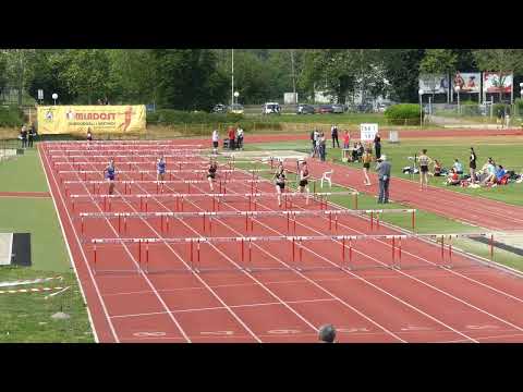 100 m prepone - Juniorke - skupina 1/2