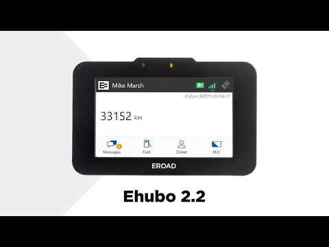 EHUBO 2.2 - One GPS tracking device with multiple applications for fleet vehicles