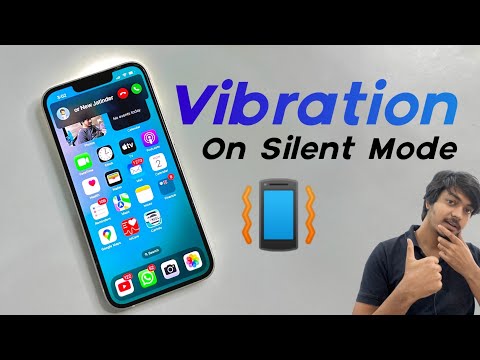 How To Enable Vibration in Silent Mode in iPhone |iPhone Me Silent Mode Mein Vibration On Kaise Kare