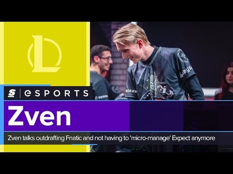 Zven talks outdrafting Fnatic and not having to 'micro-manage' Expect anymore