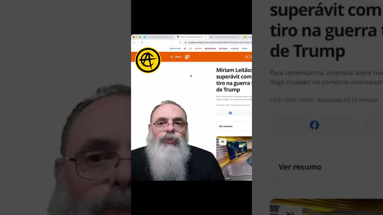 TRUMP diz que vai COLOCAR TARIFAS de 25% em PAÍSES que NEGOCIAM com IRÃ, ou seja, BRASIL entra NESSA