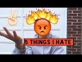 I hate stuff // Cameron lister