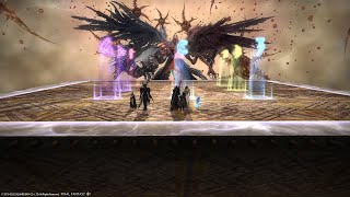 [FF14] 마의 전당 : 판데모니움 연옥 영식 4층 전반 클리어. (소환사 시점) (난이도 하향 전)