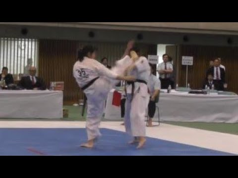 赤川七帆試合動画(2018年 真正会 第2回 全日空手道選手権大会 二連覇達成！)