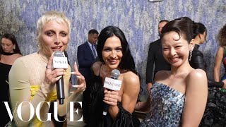 JENNIE & Amelia Gray Are Met Gala Mermaids | Met Gala 2026 With Emma Chamberlain