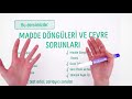 8. Sınıf  Fen ve Teknoloji Dersi  Madde Döngüleri ve Çevre Sorunları MADDE DÖNGÜLERİ VE ÇEVRE SORUNLARI | Doğan Akademi Hem yazılılara hem sınavlara hazırlanman için yanında olan ... konu anlatım videosunu izle