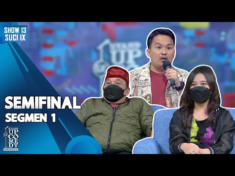 Haji Bolot dan Brisia Jodie Jadi Juri, Rigen Marah-marah Mulu - SEMIFINAL SUCI IX [SEG 1]