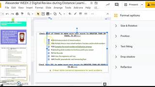 How check a check box in Google Slides!