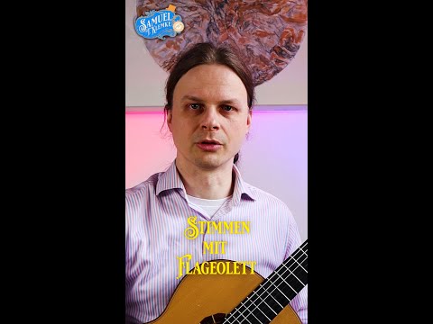 Guitar #shorts | 24 | Stimmen nach Gehör: Flageolett(DE)