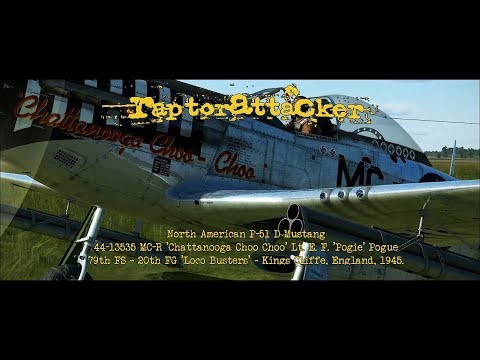 P-51D Mustang 'Chattanooga Choo Choo'   Lt. E. F. Pogue