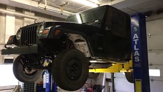 Wrangler TJ Clutch Master Slave Cylinder Troubleshooting and Bleeding