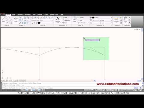 AutoCAD Nut Bolt Drawing Tutorial
