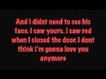 Warrant - I Saw Red lyrics