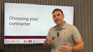 Choosing a contractor
