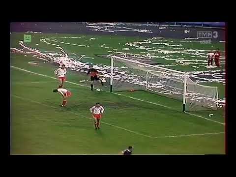 Widzew Łódź - Anderlecht Bruksela 1-4 Puchar Mistrzów 1981/1982