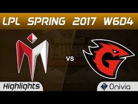 IM vs GT Highlights Game 2 LPL Spring 2017 W6D4 I May vs Game Talents
