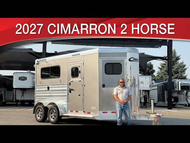 Preview image of 2027 Cimarron Norstar 2 Horse Straight Load Bumper Pull youtube video