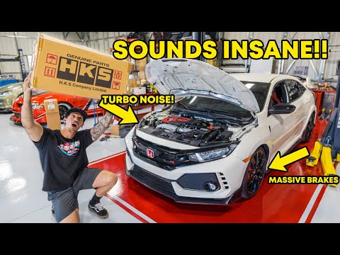HKS Racing Suction Kit - Installation & Sound Test - Honda Civic Type R (FK8)
