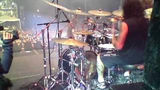 Jason Bittner SHADOWS FALL &quot;Destroyer of Senses&quot; live in Bogota, Colombia 7/3/10