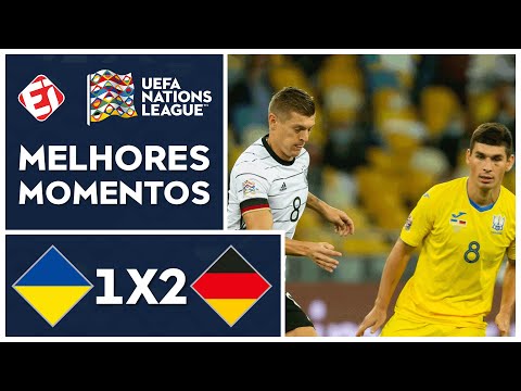 Gols e lances de Ucrânia x Alemanha