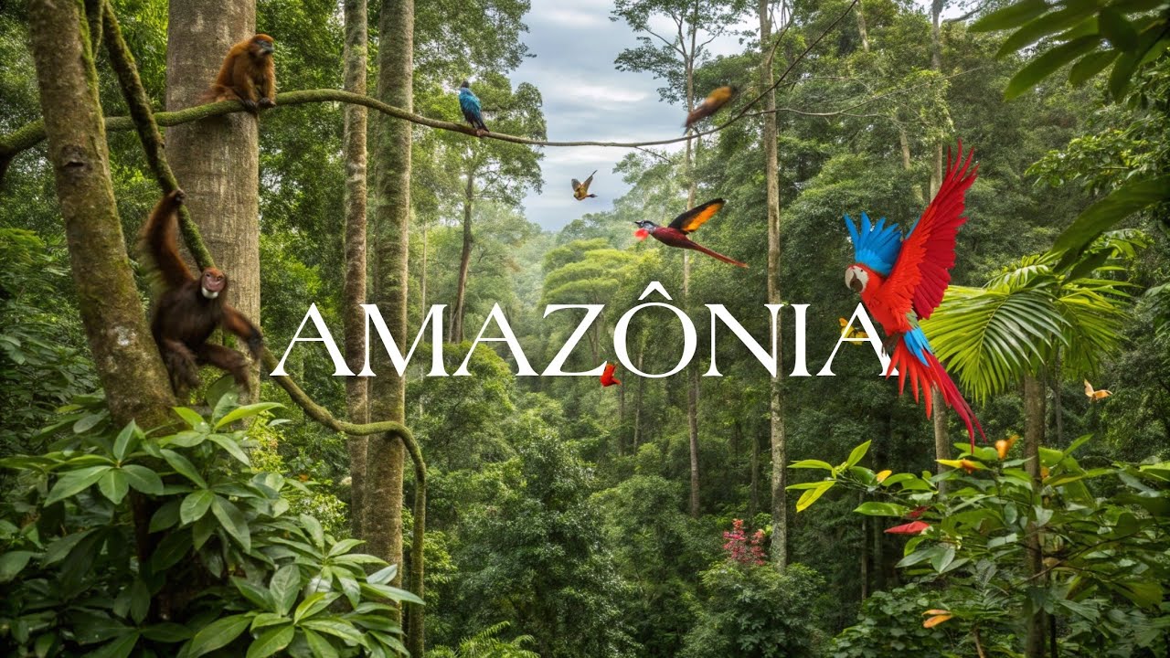 AMAZÔNIA SECRETA - A VIDA SELVAGEM DESCONHECIDA DA FLORESTA | DOCUMENTÁRIO INÉDITO
