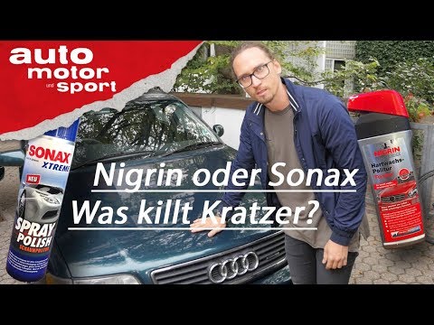 Lackpolitur Nigrin oder Sonax: Was killt Kratzer am Audi A6? Heißer Scheiß #1 I auto motor und sport