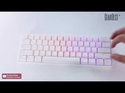 Obins Anne Pro Mechanical Keyboard - Gearbest.com