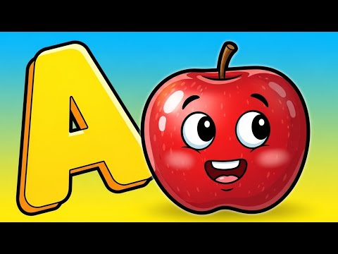 ABC Song for Kids 🎵 | A for Apple, B for Ball, C for Cat | Alphabet Songs