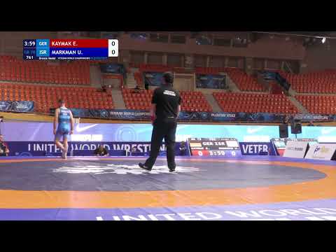 BRONZE GR - 78 kg: E. KAYMAK (GER) v. U. MARKMAN (ISR)