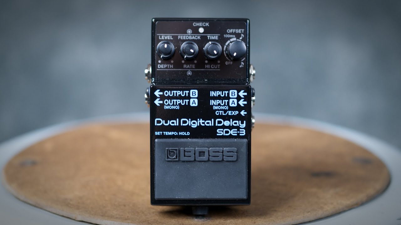 Boss SDE-3 Dual Digital Delay pedal review | Guitar World Boss SDE-3 Dual Digital Delay pedal review | Guitar World