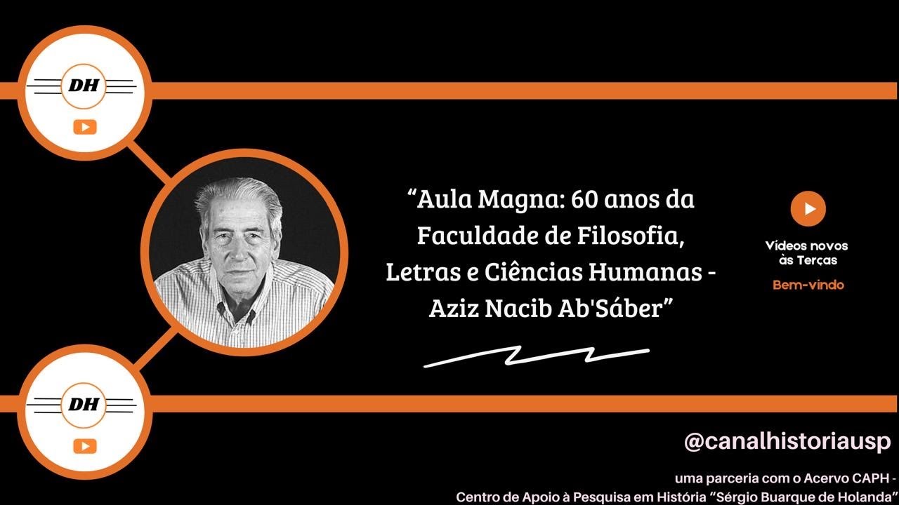 #Memorias 5 - Aula Inaugural FFLCH -1994 - Aziz Nacib Ab'Sáber - FFLCH -Sessenta anos de sua criação