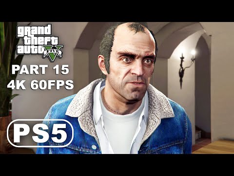 GRAND THEFT AUTO 5 PS5 Gameplay Walkthrough Part 15 - GTA 5 PS5 Ultra Graphics 4K 60FPS