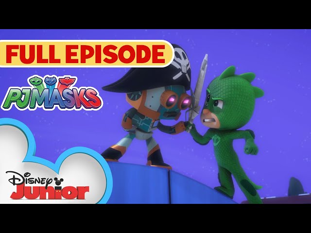 PJ Masks | S5 E8 Part 1 | Full Episode | Pirate Robot | @disneyjr