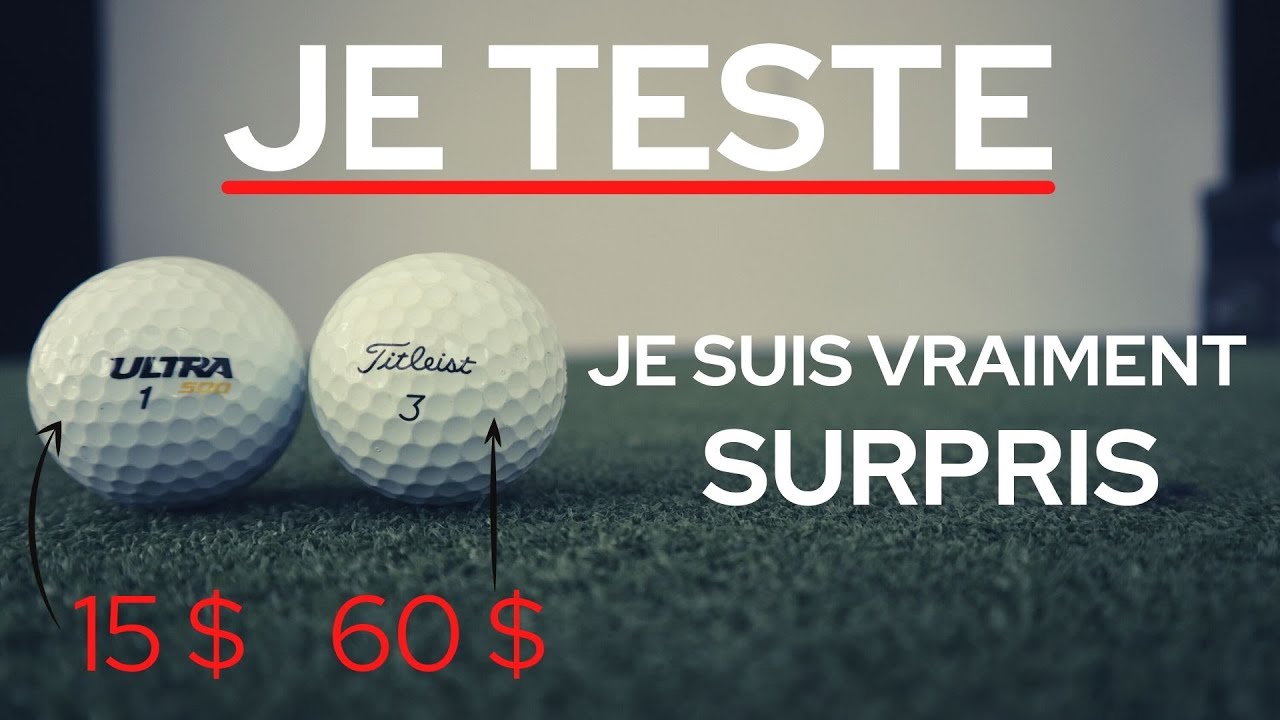 Une balle haut de gamme fait elle vraiment la différence sur votre jeu